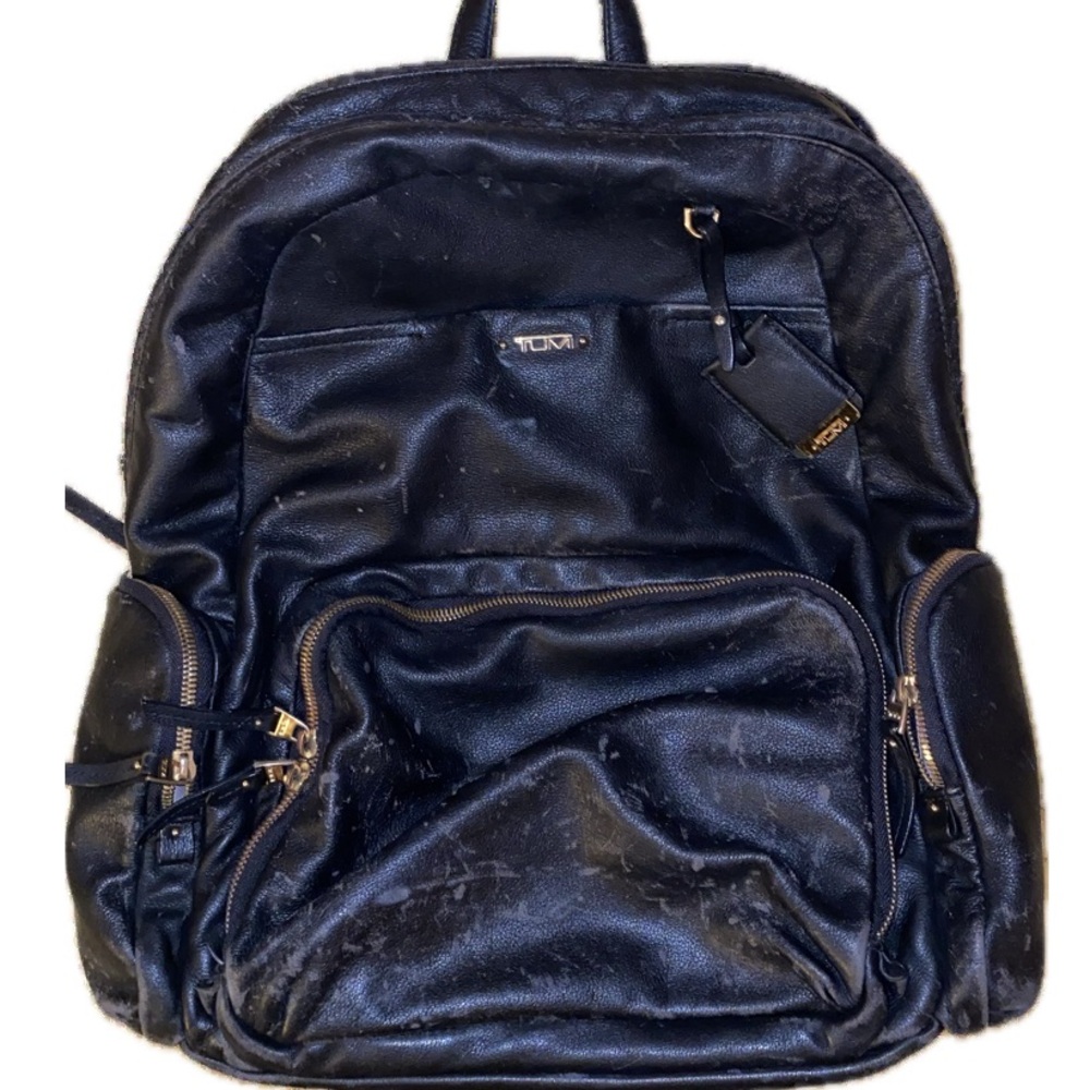Tumi Midnight Black Backpack